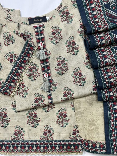 Beige Vintage Floral