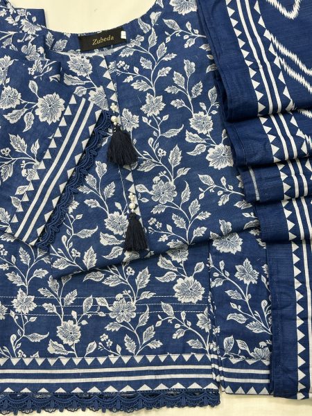 Midnight Blue Floral