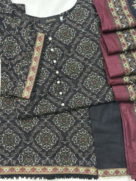 Charcoal Ajrak
