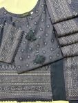 Midnight Star – Premium Pashmina 3-Piece Suit
