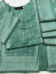 Mint Lattice – Stitched Printed Pashmina Collection