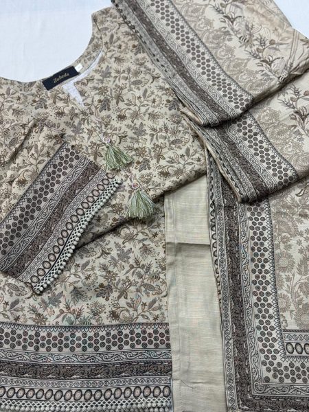 Earthy Harmony – Premium Printed Linen Collection