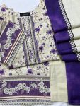 Lavender Breeze – Stitched Printed Khaddar 3-Piece Set